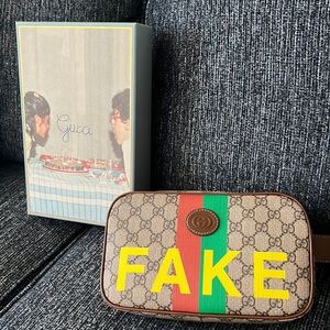Gucci “Not Fake” belt bag